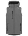 Heren Softshell Bodywarmer Promodoro 7840 Heather Grey